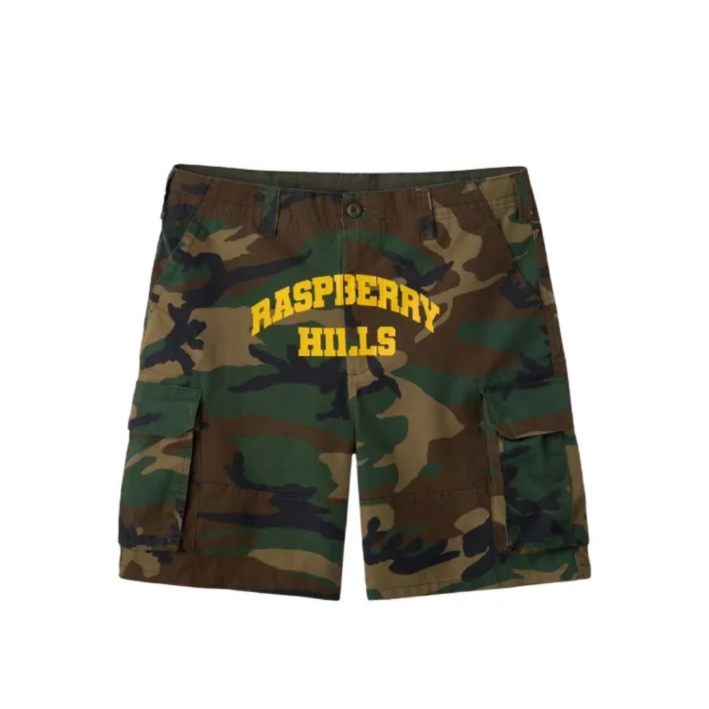 Raspberry Hills Camo Shorts